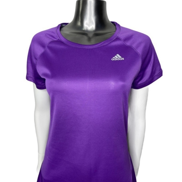 Adidas athletic top short sleeves - Picture 2 of 5